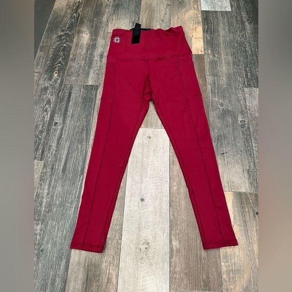 Tactica Defense Fashion Conceal Carry Leggings pant Women's Size Medium Merlot - Picture 1 of 11